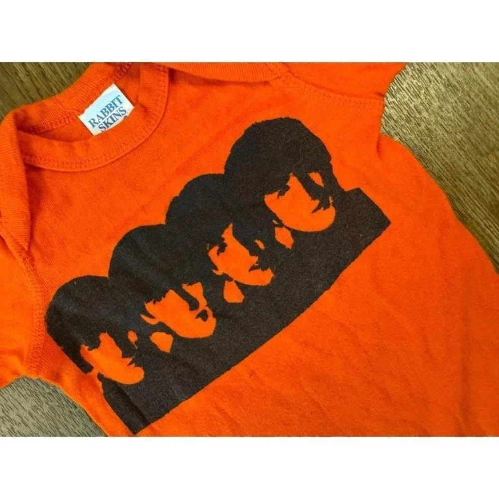 The Beatles Baby Bodysuit Band‎ 6 Months Unisex Short Sleeve Cotton Rabbit Skins